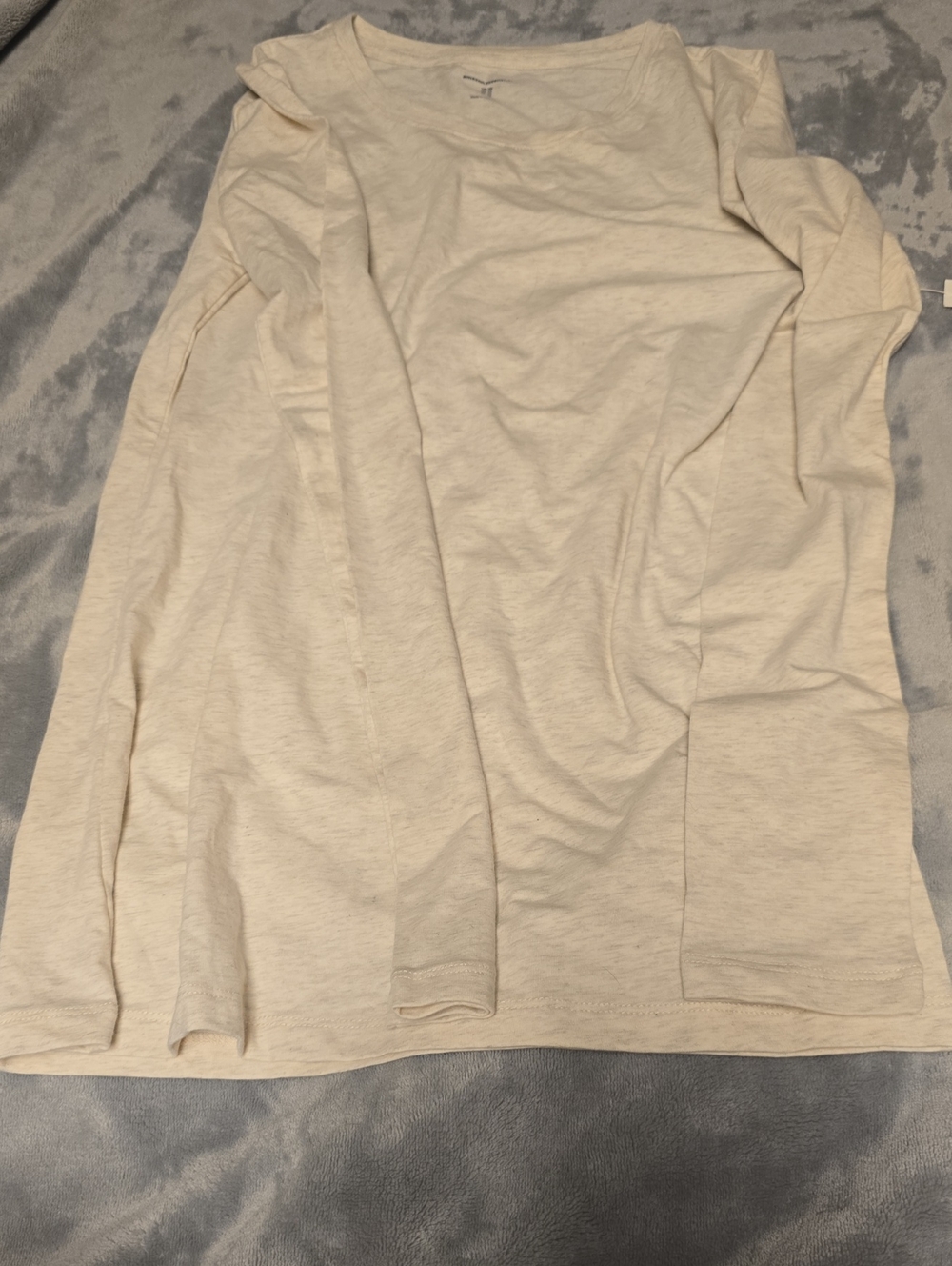 Light Cream Long Sleeve Tee